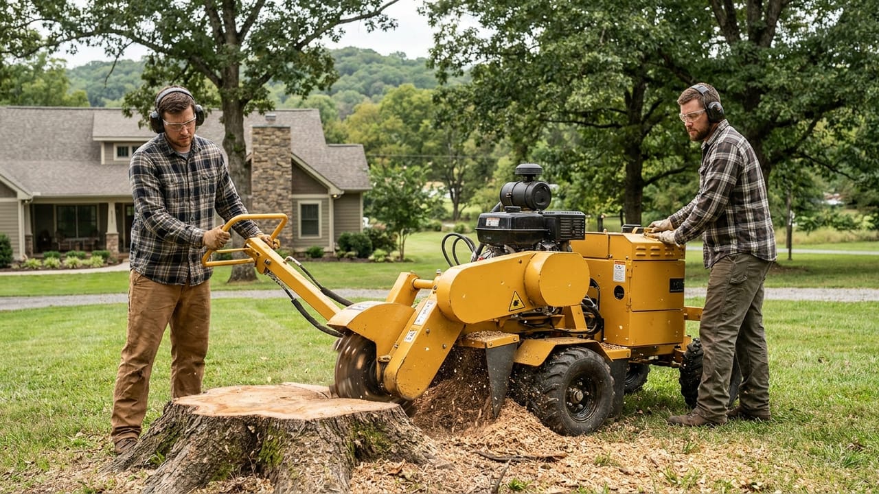 Stump Grinding in Nashville